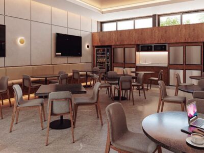 Modernas oficinas con área comercial en Mérida