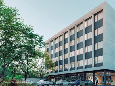 Modernas oficinas con área comercial en Mérida