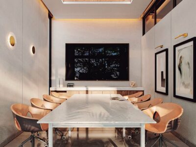 Modernas oficinas con área comercial en Mérida